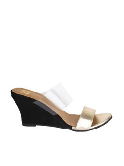 Twenty Dresses by Nykaa Fashion - Clear Colorblock Wedges