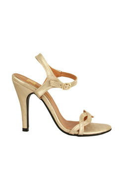 Twenty Dresses by Nykaa Fashion - Of The Gold Skinned Heels