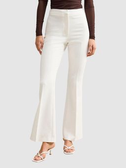 Forever New - White Faith Flare Trouser