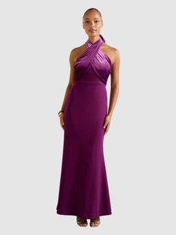Forever New - Malani Halter Neck Gown
