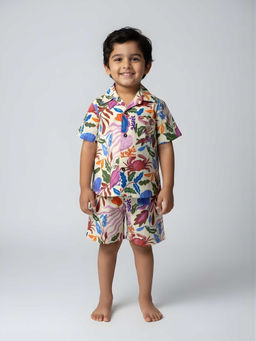 Poppi - Purple The Valley Printed Shirt