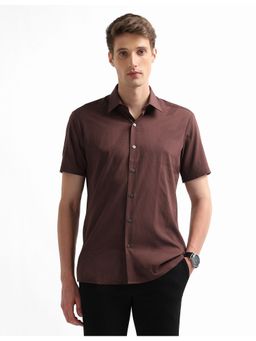 Arrow Newyork - Men'S Jacquard Regular Fit Shirt