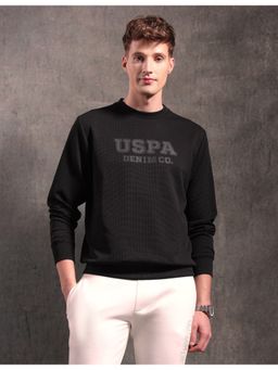 U.S. Polo Assn. Denim Co. - Men's Black Regular Fit Sweatshirt