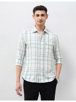 U.S. POLO ASSN. - Men'S Tartan Checked Tailored Fit Shirt