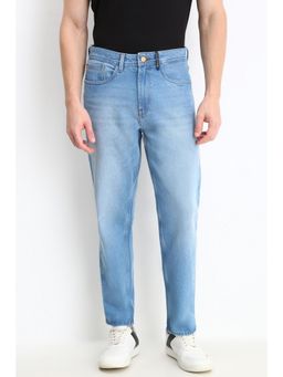 Allen Solly - Men Blue Regular Fit Mid Wash Jeans