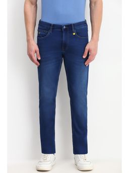Allen Solly - Men Blue Slim Fit Light Wash Jeans