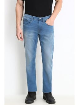 Allen Solly - Men Blue Slim Fit Mid Wash Jeans