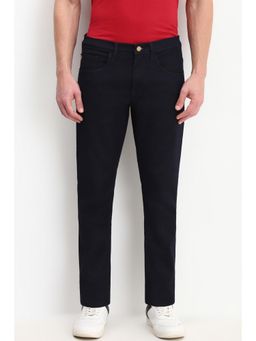 Allen Solly - Men Black Slim Fit Dark Wash Jeans