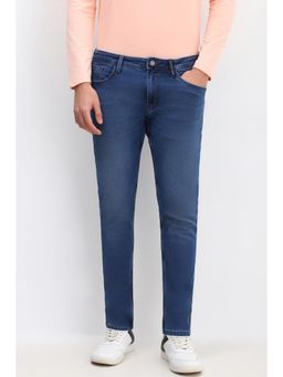 Allen Solly - Men Blue Slim Fit Light Wash Jeans