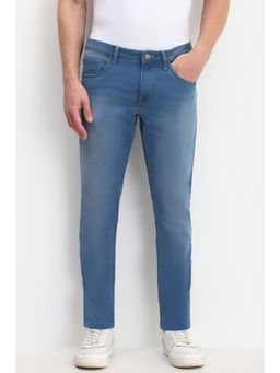 Allen Solly - Men Blue Slim Fit Light Wash Jeans
