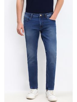 Allen Solly - Men Blue Slim Fit Light Wash Jeans