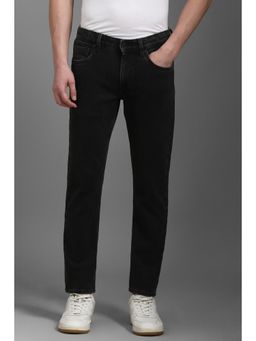 Louis Philippe - Men Black Dark Smart Fit Jeans
