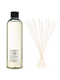 Dr. Vranjes Firenze - Dr.Vranjes Firenze Ginger Lime 500 ml Refill Plastic Bottle with White Rattan Sticks (Nr.12 - H.40)