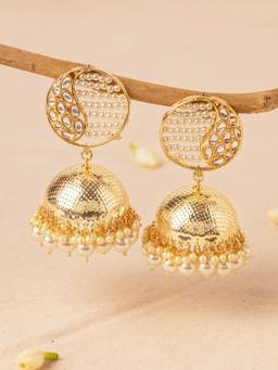 Azai by Nykaa Fashion - Classic Jhumki Earrings