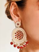 Red color option, Sold out, Currently selected