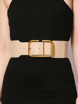 Twenty Dresses by Nykaa Fashion - Beige Feels Like Forever Belt