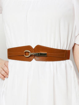 Twenty Dresses by Nykaa Fashion - Tan All Dressed Up Belt