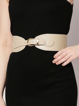 Twenty Dresses by Nykaa Fashion - Beige Got So Much Love To Show Belt