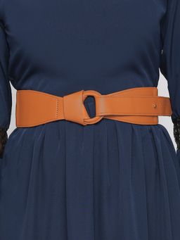 Twenty Dresses by Nykaa Fashion - Tan Solid Casual Belt