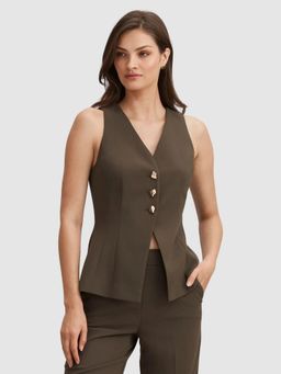 Forever New - Olive Larissa Long Waistcoat