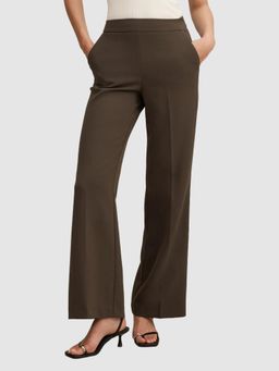 Forever New - Brown Marissa Wide Leg Trousers