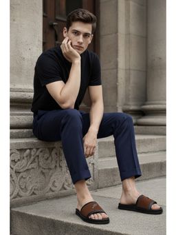 ZEESH - Men Orion Tan Sliders
