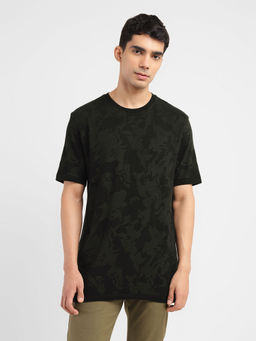 Levi's - Men Green Camo Slim Fit T-Shirt