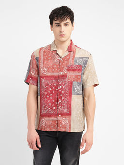 Levi's - Men Multi-Color Paisley Relaxed Fit Shirt