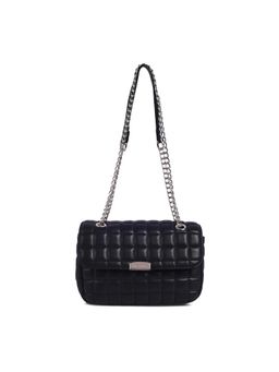 Lino Perros - Womens Quilted Black Hand Bag