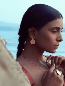 Ethnic Andaz - Ark Drop Danglers earrings