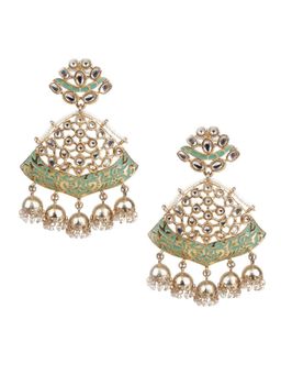 Odette - Women Delicate Multi-Color Minakari Earrings