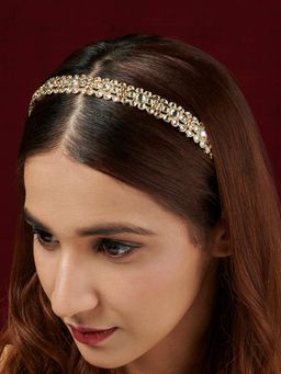 Teejh - Jivika White Stone Hairband