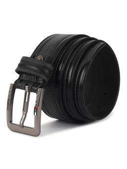 GIL - Genuine Leather Stylish Belt For Men - Black