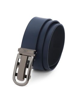 GIL - Pure Leather 35mm Autolock Belt - Navy Blue