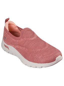 SKECHERS - Women Arch Fit Vista-In Aspiration Dark Rose Walking Shoes