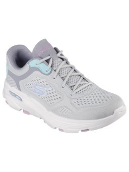 SKECHERS - Women Go Run 7.0 Escape Grey Lavender Running Shoes