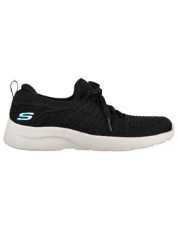 SKECHERS - Women Dynamite 2 Black Casual Lace Up Sneakers