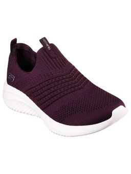 SKECHERS - Women Ultra Flex 3.0 Classy Charm Wine Casual Sneakers
