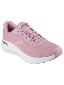 SKECHERS - Women Arch Fit 2.0 Rich Vision Pink Casual Lace Up Sneakers