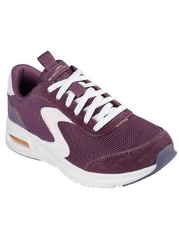 SKECHERS - Women Air Court-Air Wave Burgundy Casual Sneakers