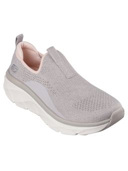 SKECHERS - Women D'Lux Walker 2.0 Bold State Taupe & Peach Casual Sneakers
