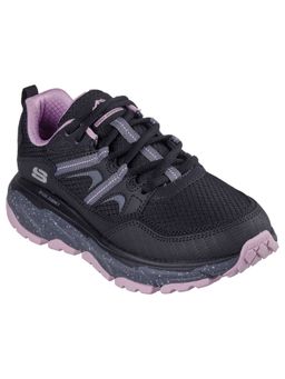 SKECHERS - Women D'Lux Journey Black Charcoal Casual Lace Up Sneakers