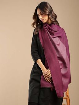 Fabindia - Wine Wool Stole