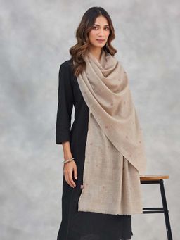 Fabindia - Beige Pashmina Stole