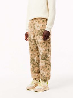 Lacoste - Beige Regular Fit Sherpa Sweatpant