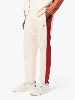 Lacoste - White Lightweight Water-Repellent Joggers