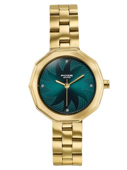 Sonata - Women Poze Drop 9.1 Quartz Analog Green Dial Watch - SP80180YM01W (M)