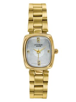 Sonata - Women Poze Drop 9.1 Quartz Analog White Dial Watch - SP80181YM01W (M)