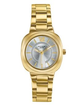 Sonata - Women Poze Drop 9.1 Quartz Analog Silver Dial Watch - SP80182YM01W (M)