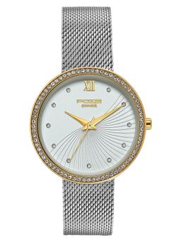 Sonata - Women Poze Drop 9.1 Quartz Analog White Dial Watch - SP80186BM01W (M)